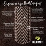 Надувной коврик KLYMIT STATIC V LUXE PAD GREY Серый 06VLSt02D
